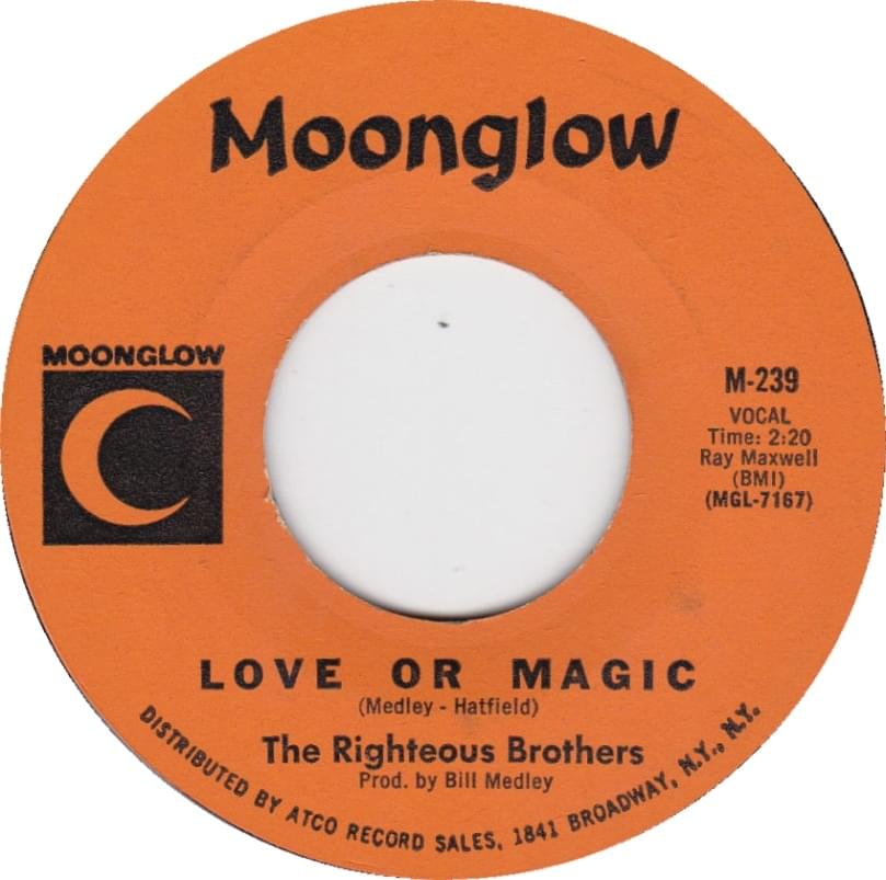 Album cover art for "Love or Magic" by The Righteous Brothers
