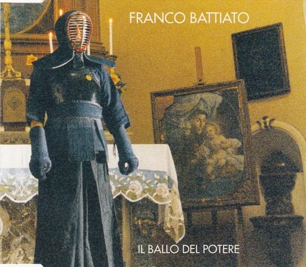 Album cover art for "Il ballo del potere" by Franco Battiato