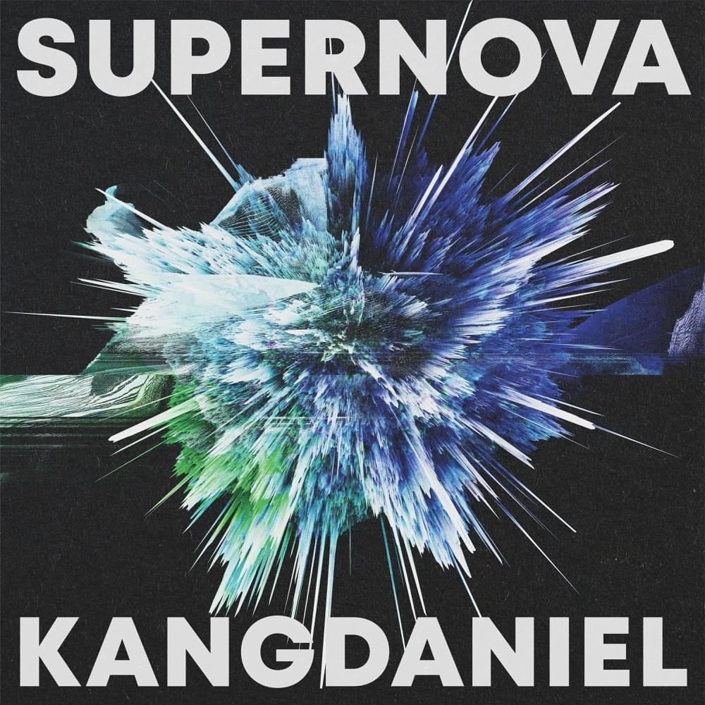 Album cover art for "Supernova (Japanese Version)" by KANGDANIEL (강다니엘)