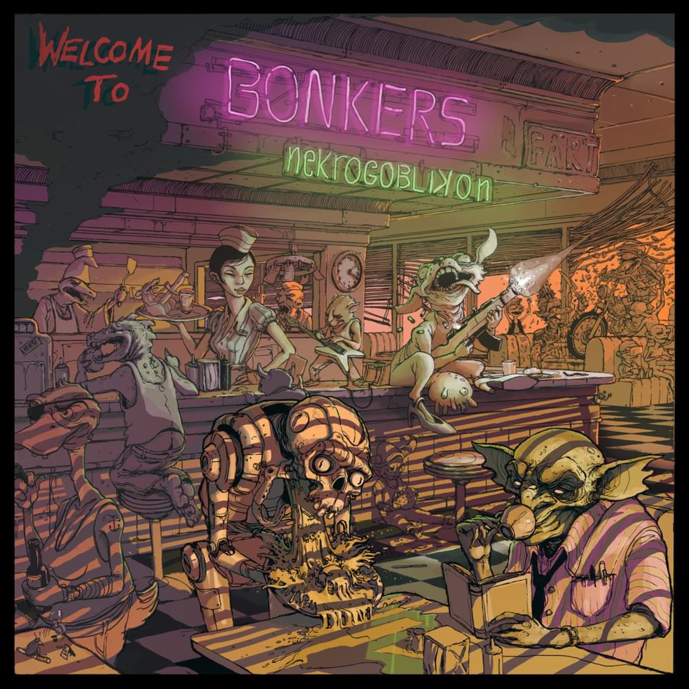 Album cover art for "Mold" by Nekrogoblikon