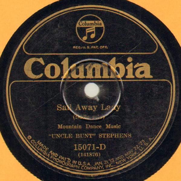 Album cover art for "Sail Away Ladies" by Uncle Bunt Stephens