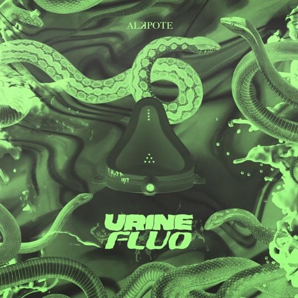 Album cover art for "Urine fluo" by Alkpote