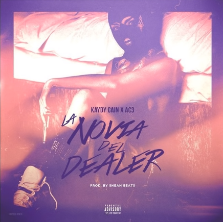 Album cover art for "La Novia del Dealer" by Kaydy Cain & AC3