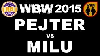 Album cover art for "Finał 2015, grupa A: Pejter vs. Milu" by WBW & Milu & Pejter