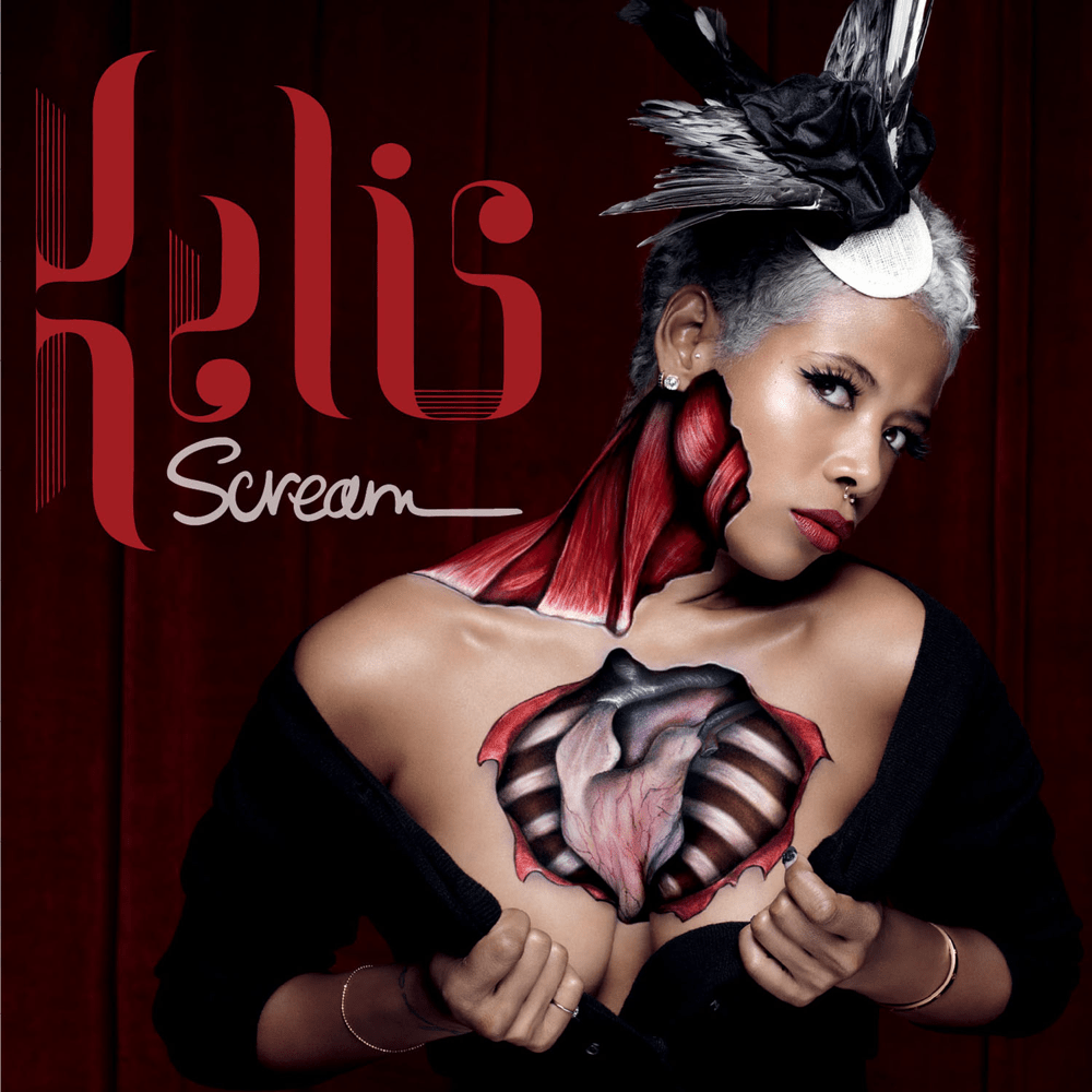 Album cover art for "Scream" by Kelis