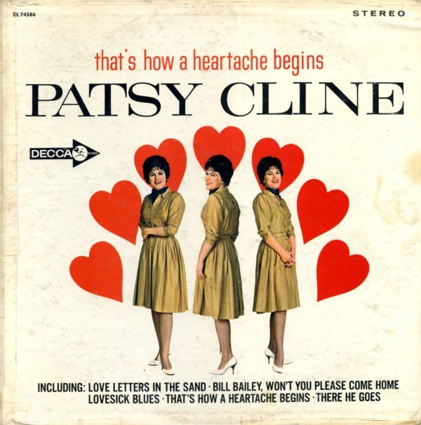 Album cover art for "Lovesick Blues" by Patsy Cline