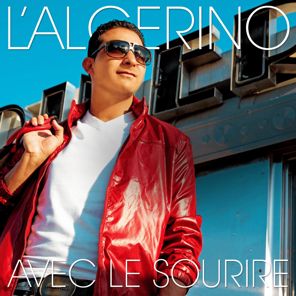 Album cover art for "Avec le sourire" by L’Algérino