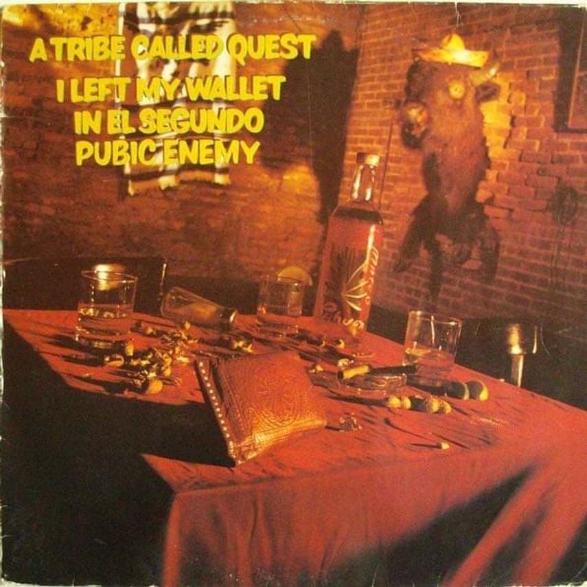 Album cover art for "I Left My Wallet in El Segundo" by A Tribe Called Quest