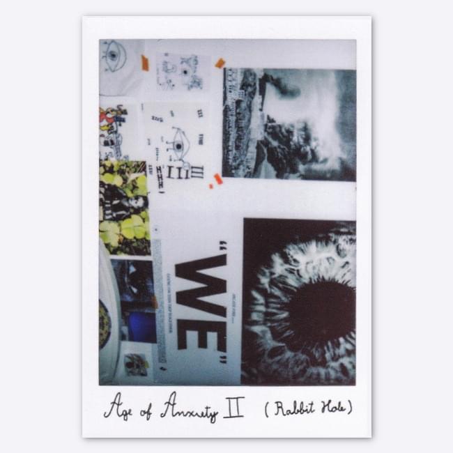 Album cover art for "Age of Anxiety II (Rabbit Hole)" by Arcade Fire