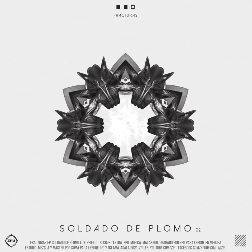 Album cover art for "Soldado de Plomo" by ZPU