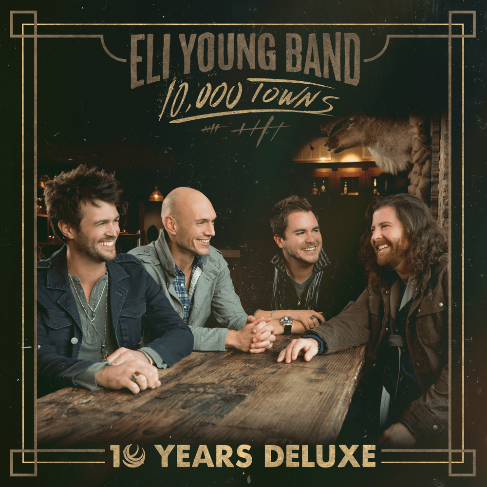 Album cover art for "Raised Right" by Eli Young Band