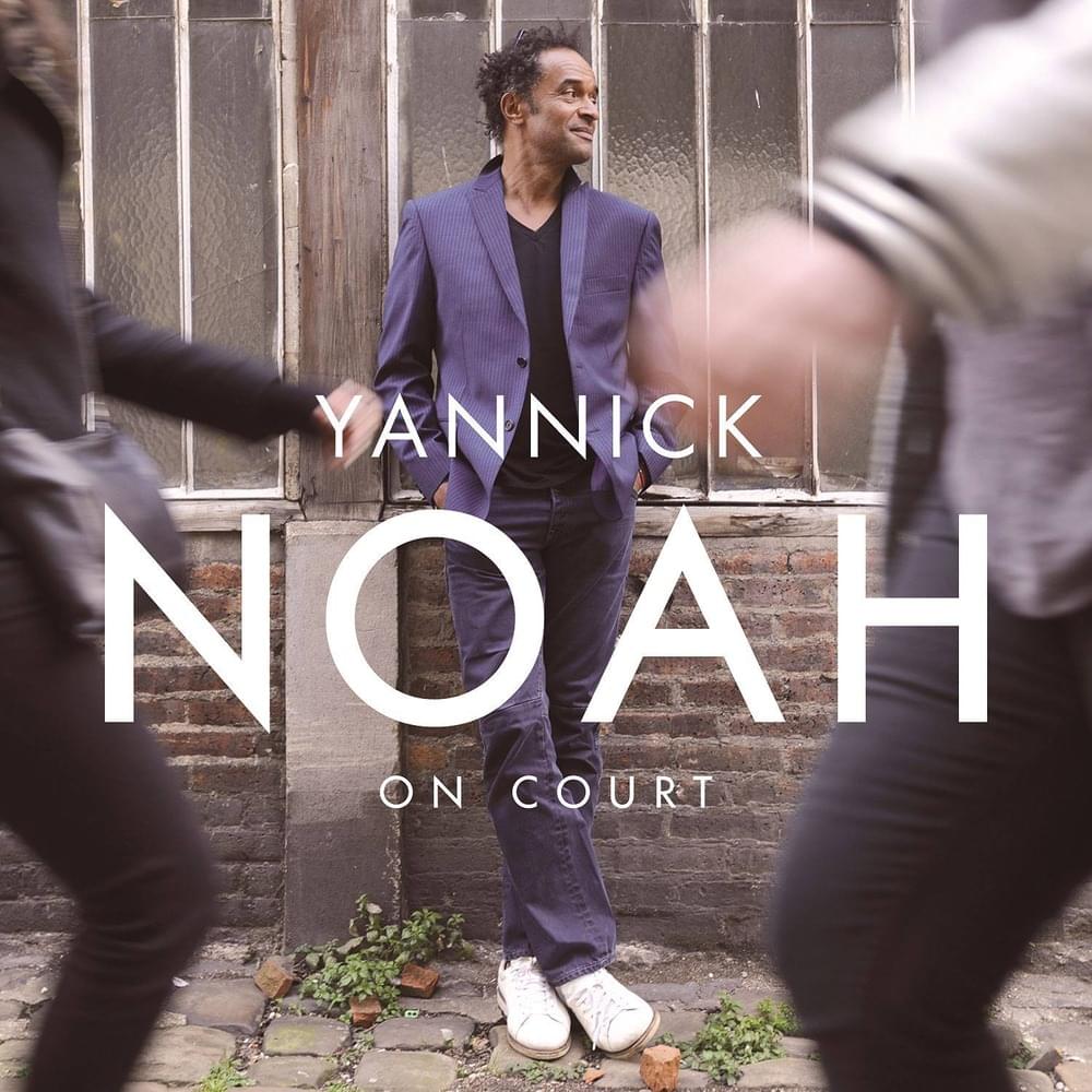 Album cover art for "On court" by Yannick Noah