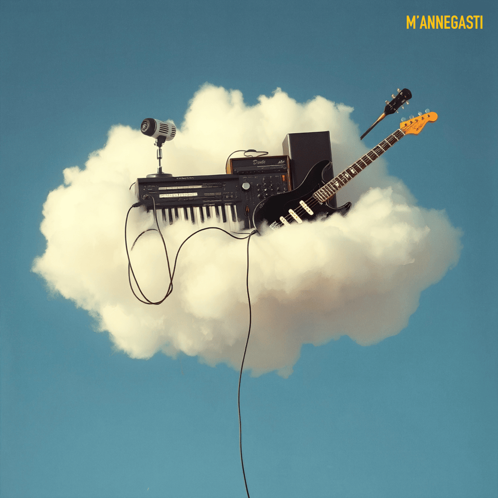 Album cover art for "M’annegasti" by Dente