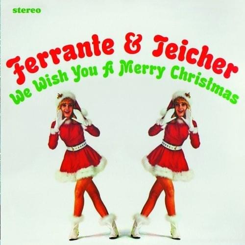 Album cover art for "Sleigh Ride" by Ferrante & Teicher