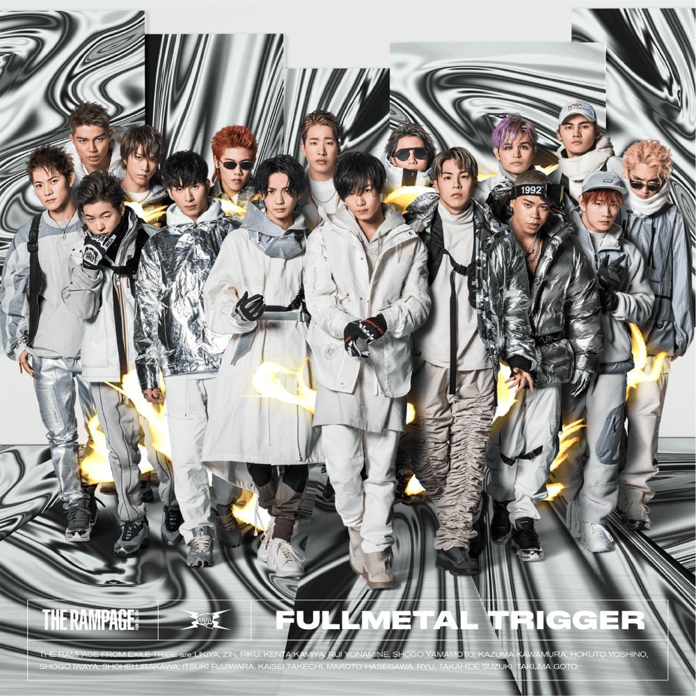 Album cover art for "FULLMETAL TRIGGER" by THE RAMPAGE from EXILE TRIBE