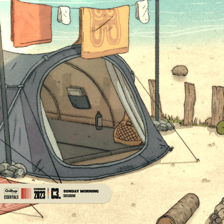 Album cover art for "Sunday Morning" by Sofasound