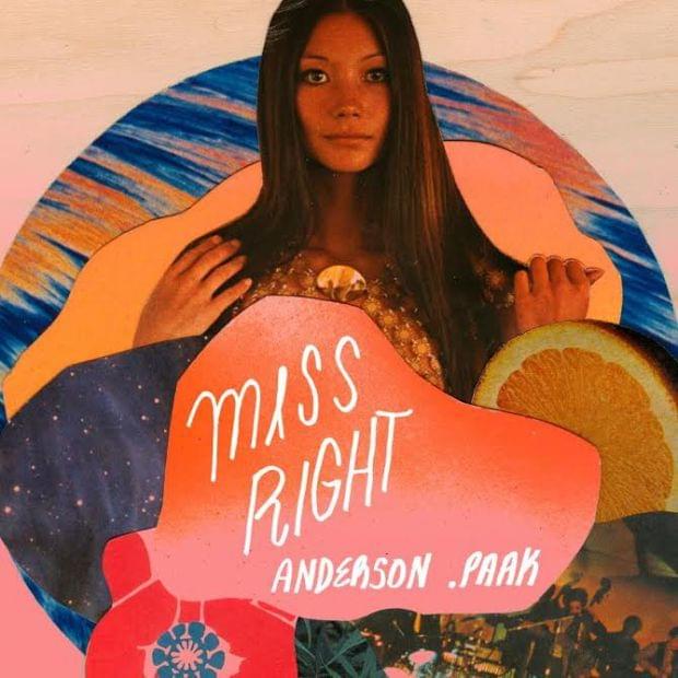 Album cover art for "Miss Right" by Anderson .Paak