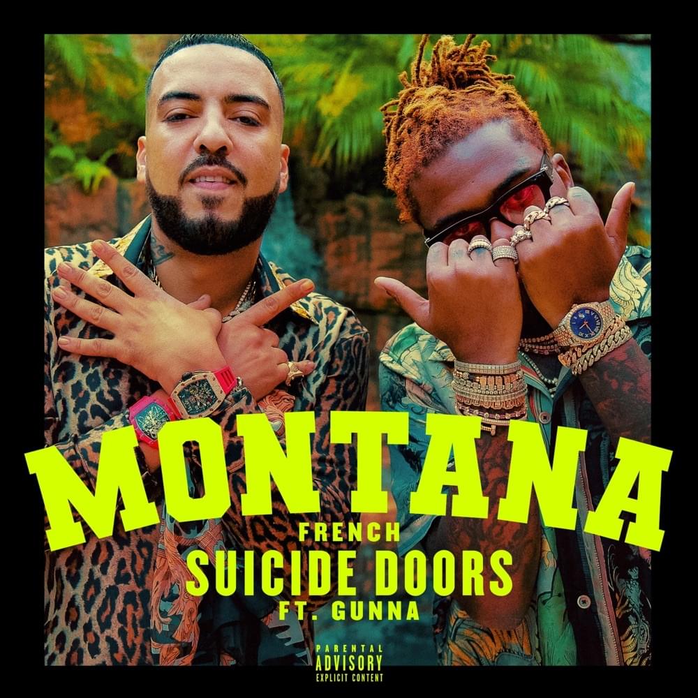 Album cover art for "Suicide Doors" by French Montana & Gunna
