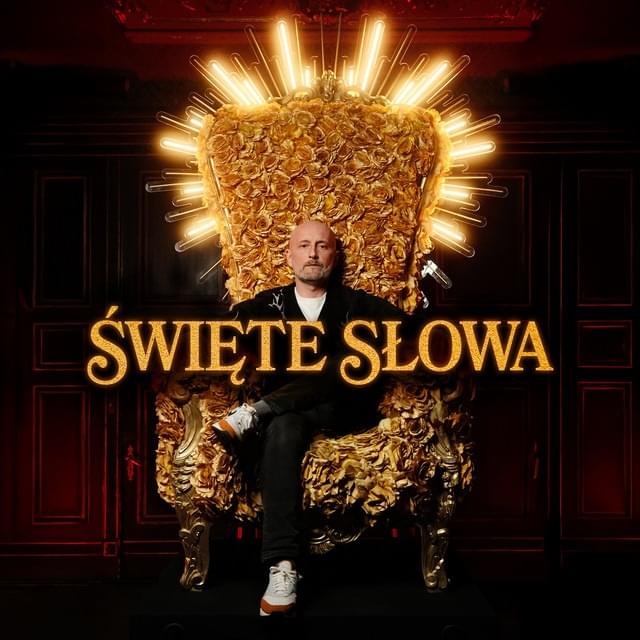 Album cover art for "Święte słowa" by Małpa