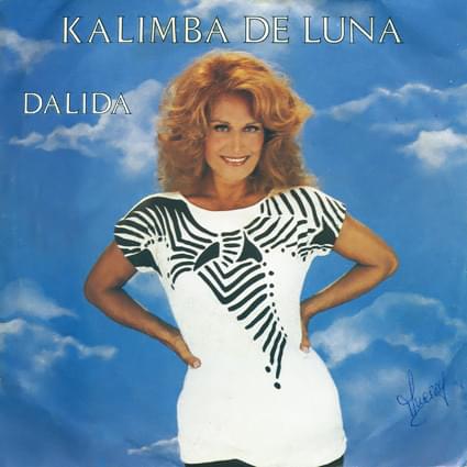 Album cover art for "Kalimba de luna" by Dalida