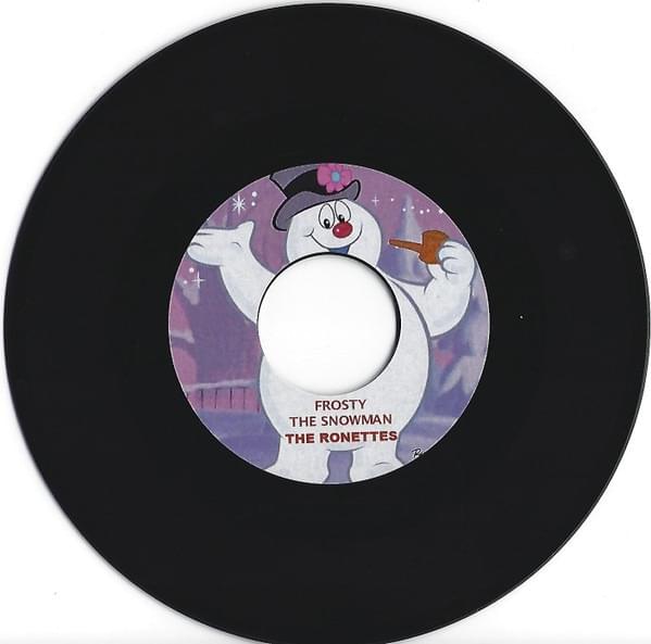Album cover art for "Frosty the Snowman" by Kelly Clarkson
