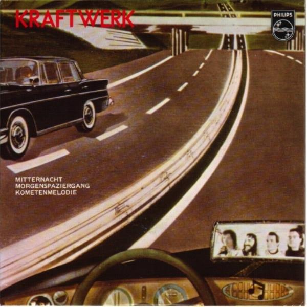 Album cover art for "Mitternacht" by Kraftwerk