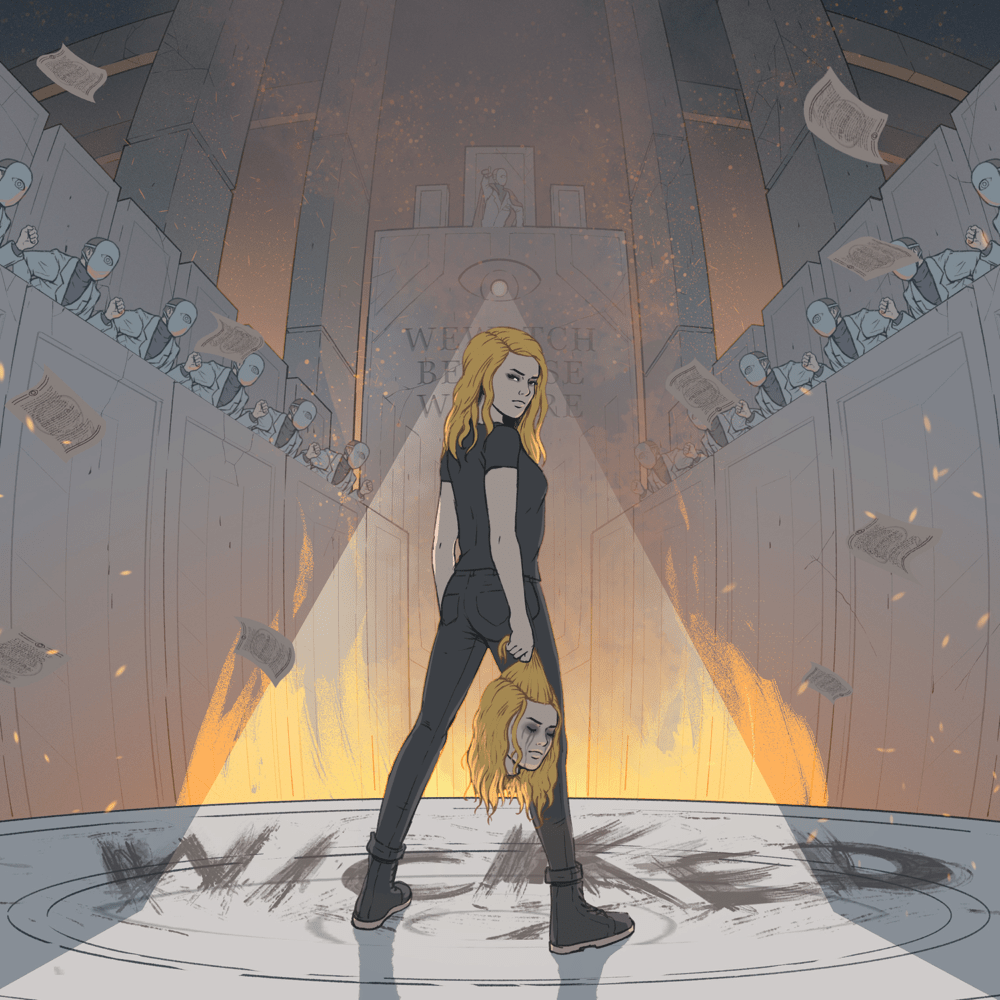 Album cover art for "WICKED" by AViVA