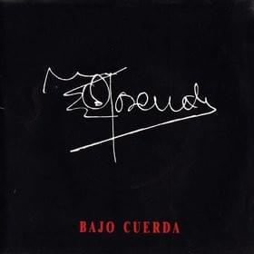 Album cover art for "Bajo cuerda" by Rosendo