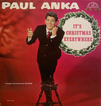 Album cover art for "Winter Wonderland" by Paul Anka