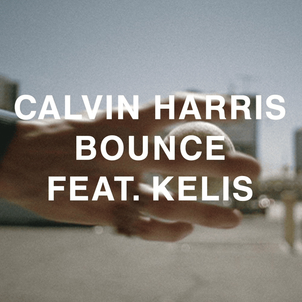 Album cover art for "Bounce" by Calvin Harris & Kelis