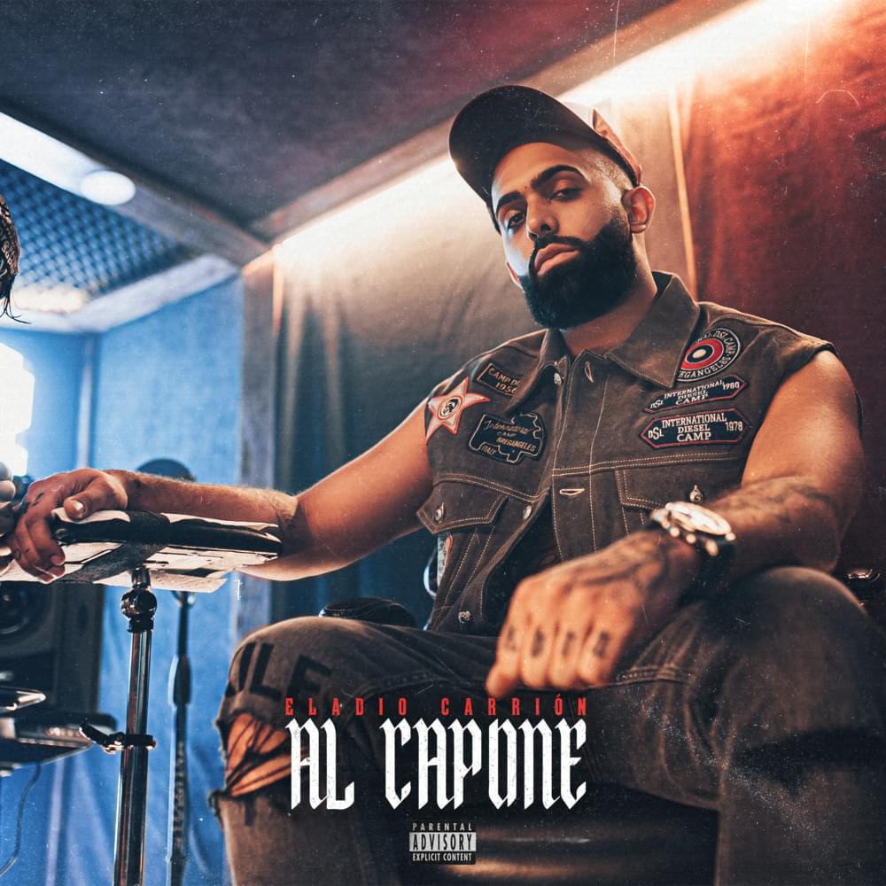 Album cover art for "AL CAPONE" by Eladio Carrión
