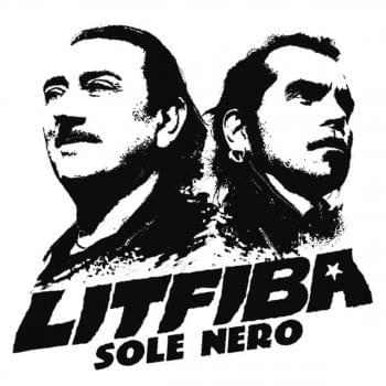 Album cover art for "Sole nero" by Litfiba