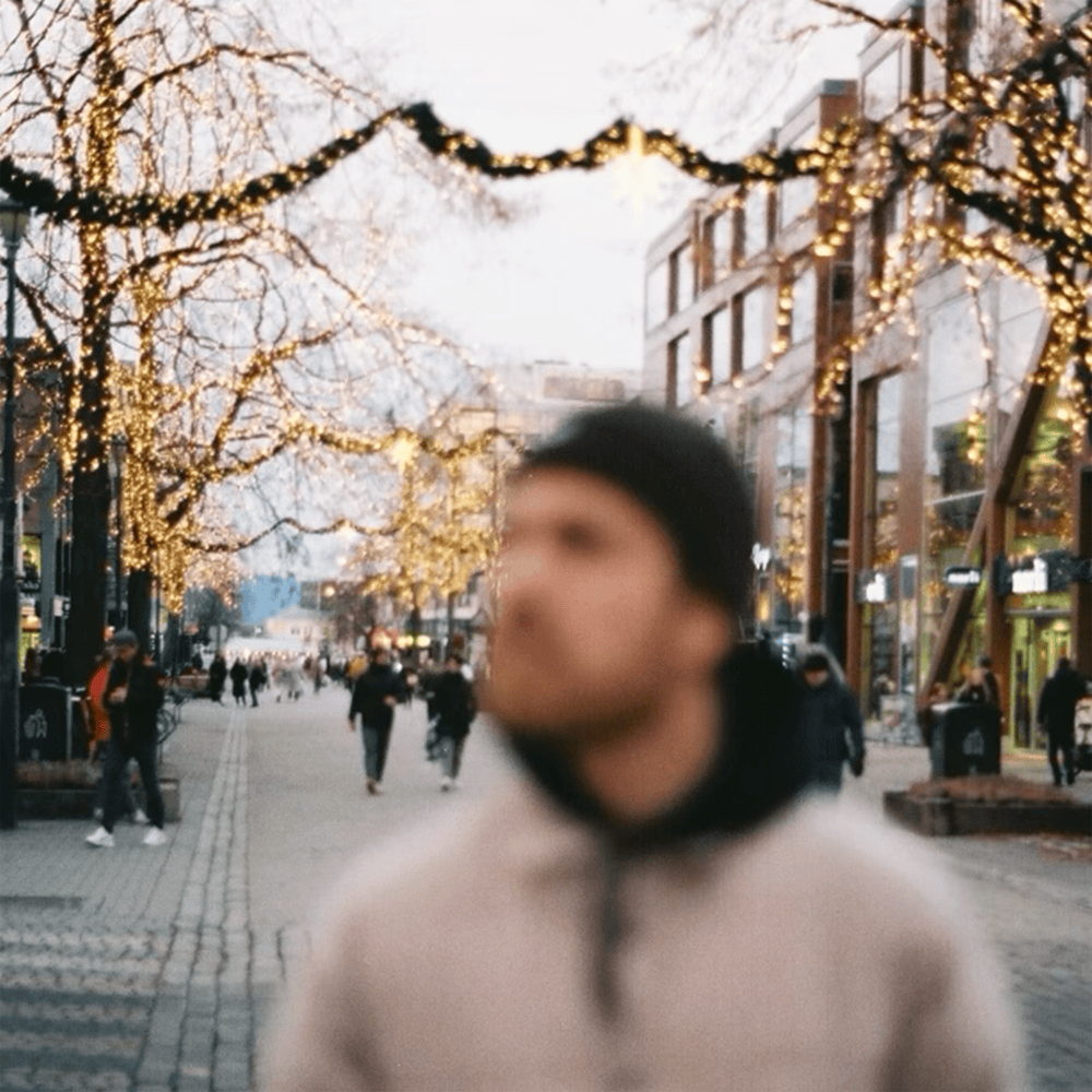 Album cover art for "Alt eg ønske meg te jul" by Bare Andy