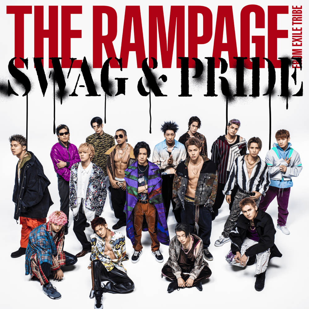 Album cover art for "SWAG & PRIDE" by THE RAMPAGE from EXILE TRIBE