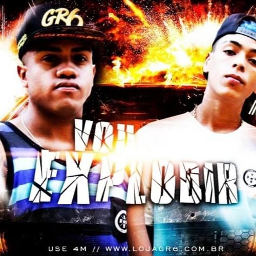 Album cover art for "Vou Explodir" by MC Kevin