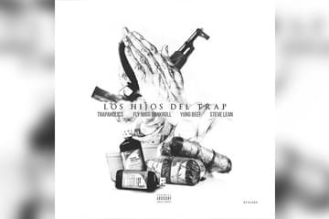 Album cover art for "Hijos del Trap" by Yung Beef & Fly Migo Bankroll
