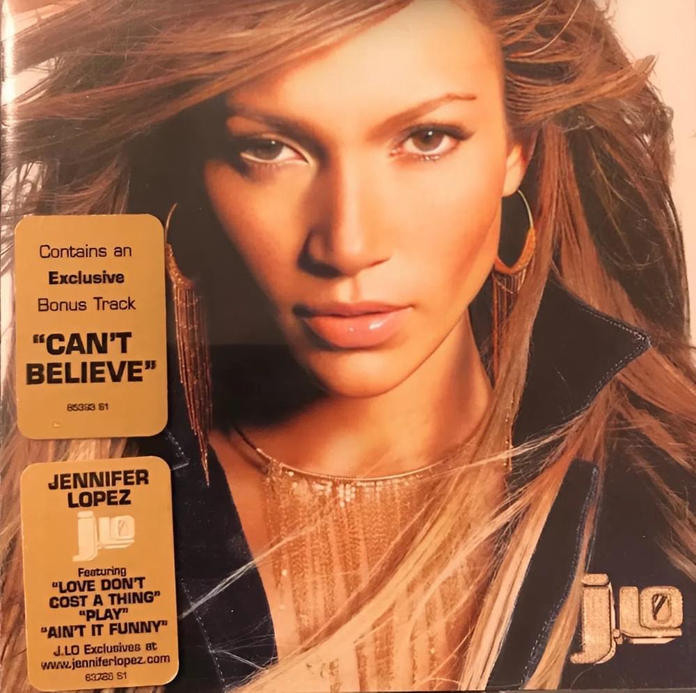 Album cover art for "Can’t Believe" by Jennifer Lopez