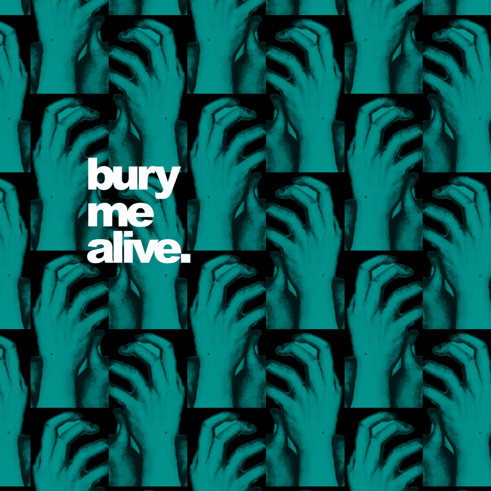 Album cover art for "Bury Me Alive" by ClockClock