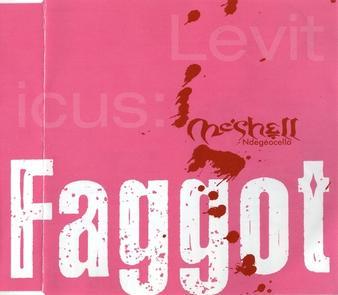 Album cover art for "Leviticus: Faggot" by Meshell Ndegéocello