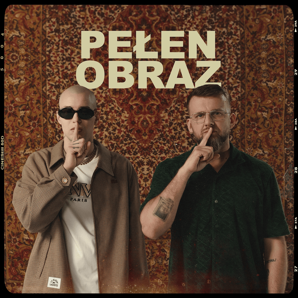Album cover art for "Pełen Obraz" by KęKę & Żabson