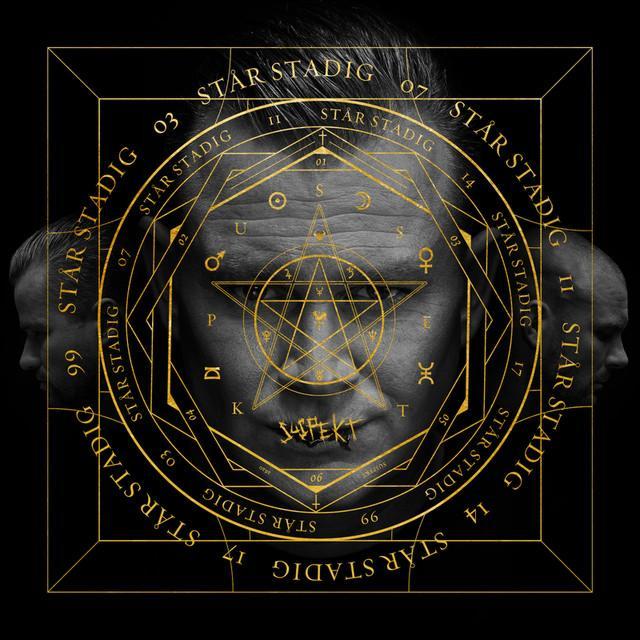 Album cover art for "Står Stadig" by Suspekt
