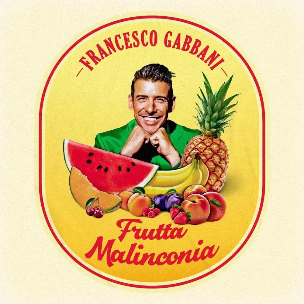 Album cover art for "Frutta malinconia" by Francesco Gabbani