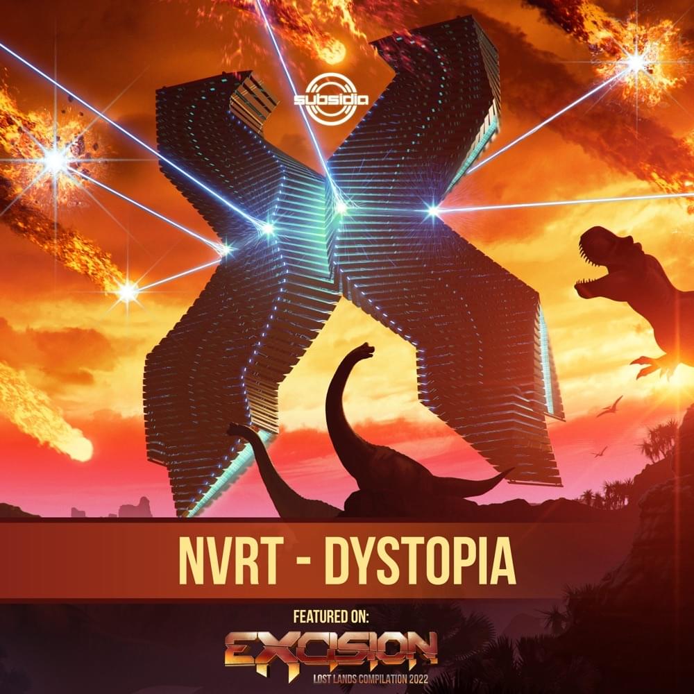 Album cover art for "Dystopia" by NVRT