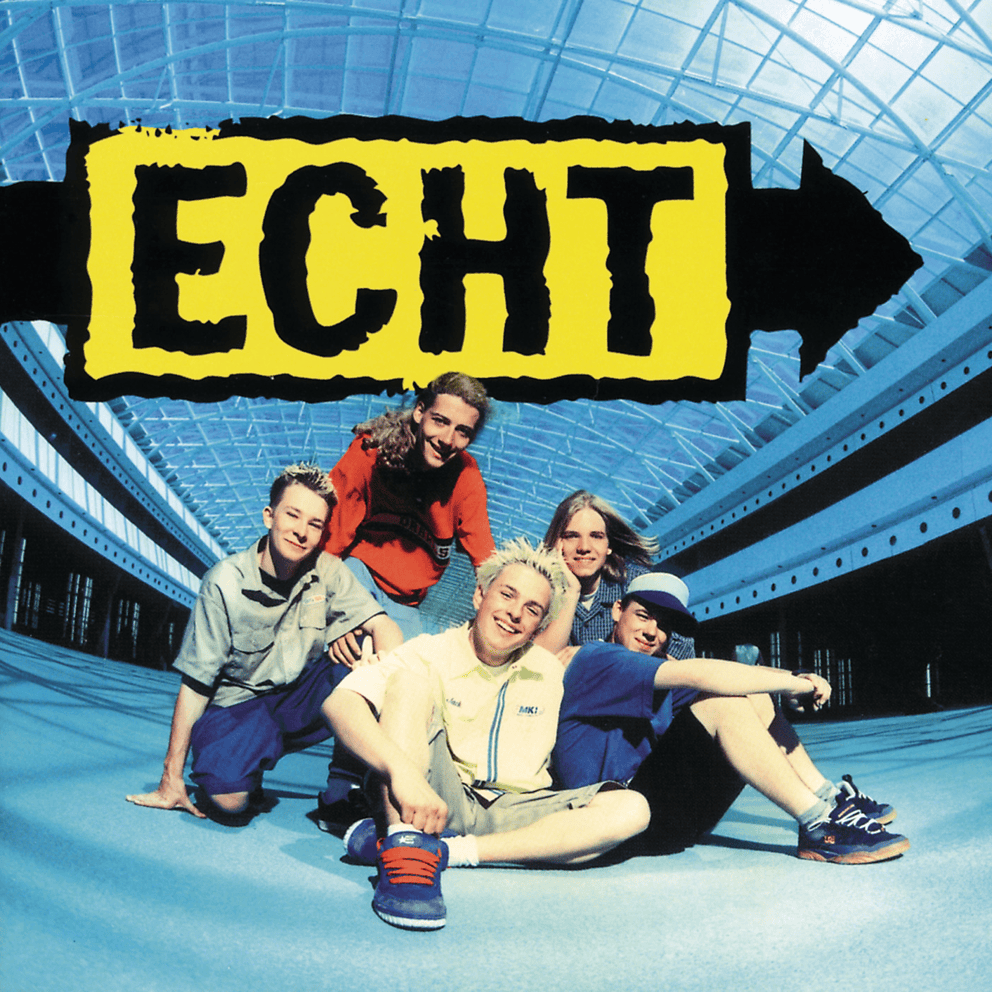 Album cover art for "Wo bist Du jetzt?" by Echt