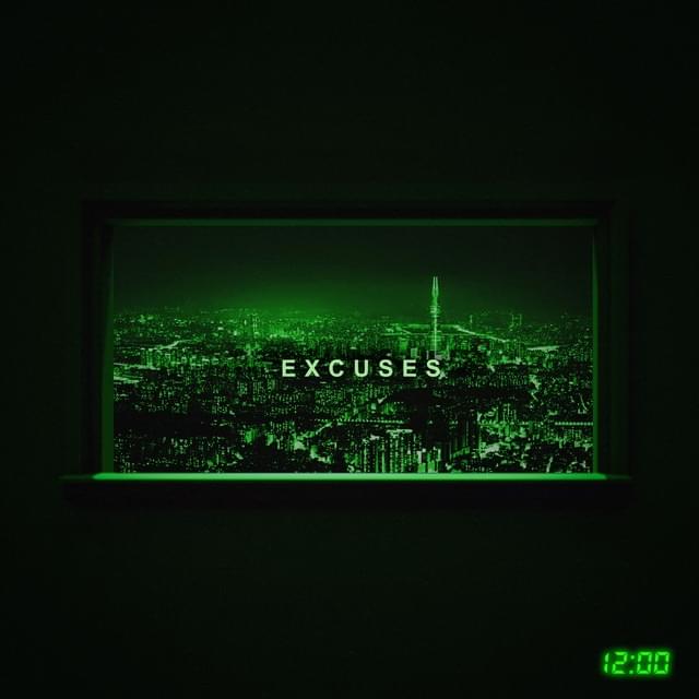 Album cover art for "Excuses" by twlv (트웰브)