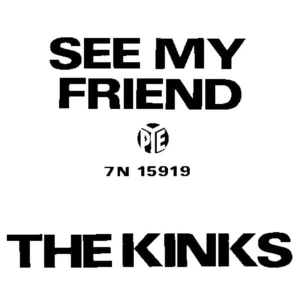 Album cover art for "See My Friends" by The Kinks