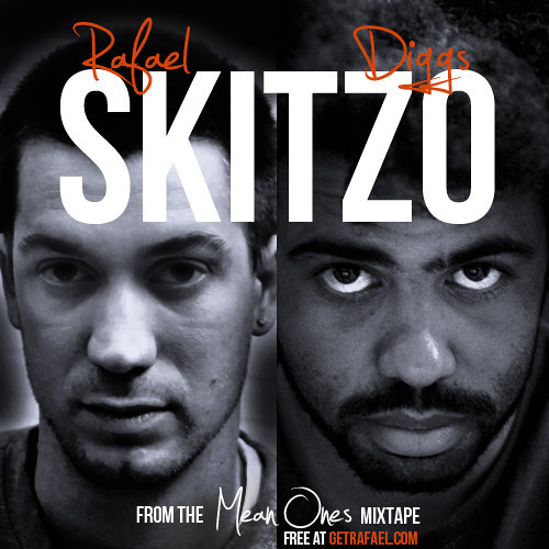 Album cover art for "Skitzo" by Rafael Casal & Daveed Diggs