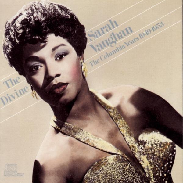 Album cover art for "I Cried for You" by Sarah Vaughan