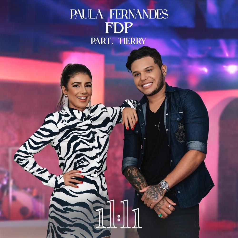 Album cover art for "FDP" by Paula Fernandes & Tierry