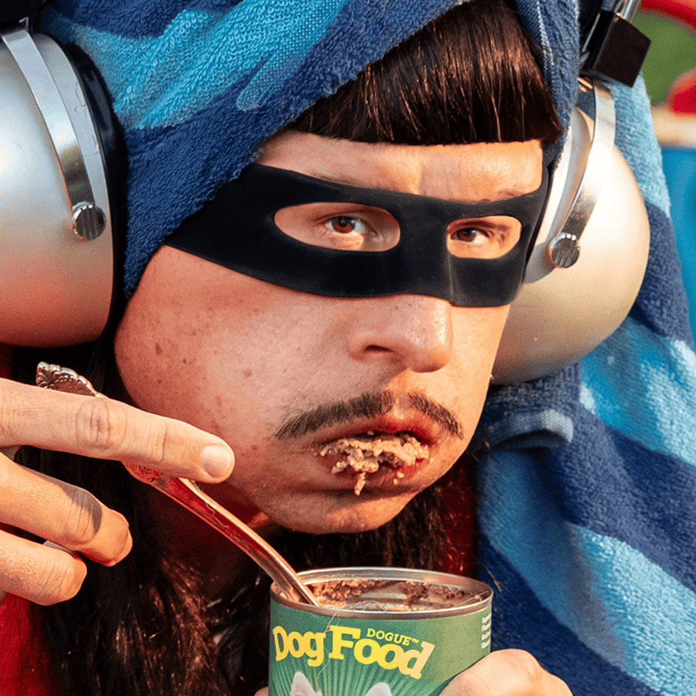 Album cover art for "Superhero" by Oliver Tree